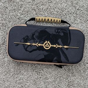 Black and Gold Legends Of Zelda Nintendo Switch Case
